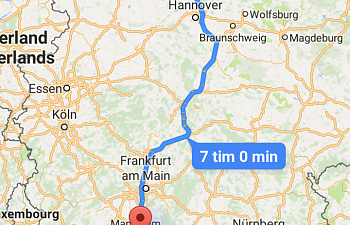 Kiel-Mannheim (söder) etapp 2