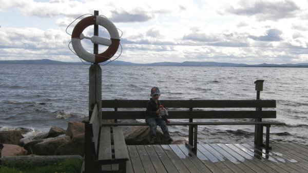 Kalle och Casper på Sollerön.JPG