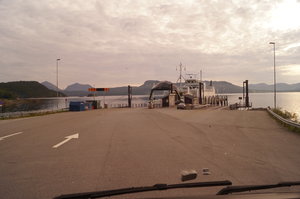 Färja n Kristiansund, Tranor, Trondheim, Sjursvika på Fosna 001.JPG