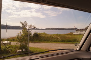 Färja n Kristiansund, Tranor, Trondheim, Sjursvika på Fosna 038.JPG