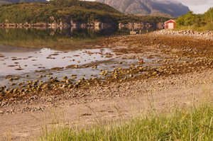 Badplats 2 km v Oksvoll 20 juli 005.JPG