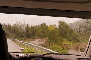 E6 mot Mosjöen, Laxforsen. mot svenska gränsen 001.JPG