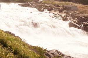 E6 mot Mosjöen, Laxforsen. mot svenska gränsen 015.JPG