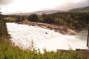 E6 mot Mosjöen, Laxforsen. mot svenska gränsen 020.JPG