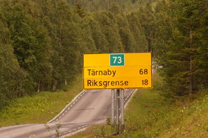 E6 mot Mosjöen, Laxforsen. mot svenska gränsen 048.JPG