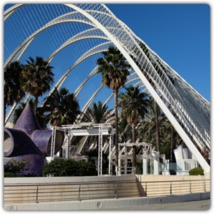 På besök i Valencia