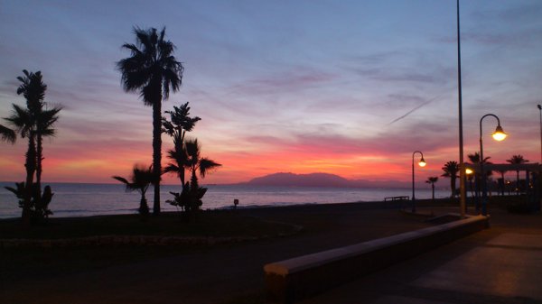 2014-02-02 Solnedgång Rincon de la Victoria.jpg