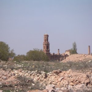050406 Spanien, Belchite ruinstaden.
