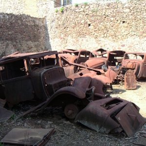 030410 Frankrike, Oradour-Sur-Glane