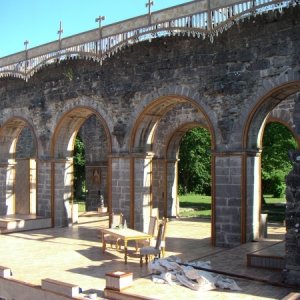 030611 Gotlandsresan, Roma klosterruin