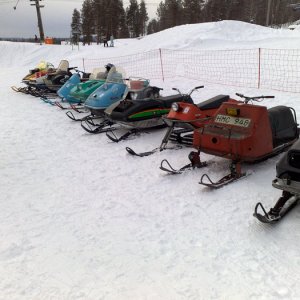 Vintercamping I Storklinten (norrbotten)