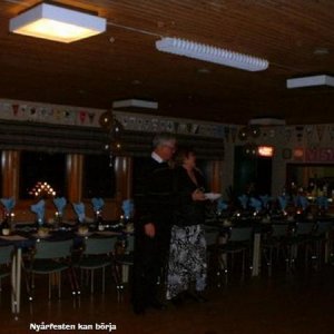 Nyårsträff - fest i Kaxholmen 2006