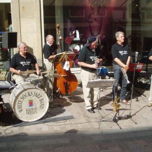 svenskt jazzband i Wismar