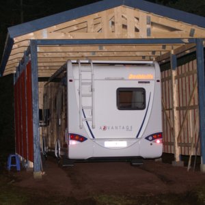 Carporten Jag Byggde Själv (nästan)