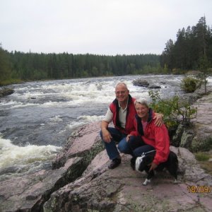 Det är vi som är Tim & Ing-Marie Lindow samt Kira