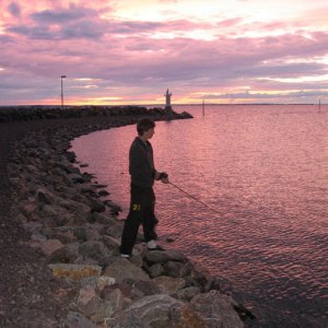 Kvällsfiske I Gränna