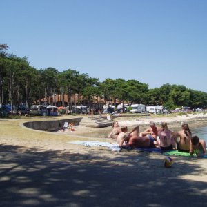 Badet På Medulins Camping Kroatien-08