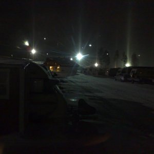 Vintercamping I Storklinten (norrbotten)