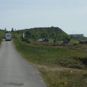 Påväg Till Hoburgen På Gotland