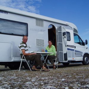 Frukost vid Lauters Hamn