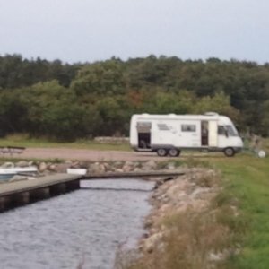 Ställplatsen I Böda Hamn 2011