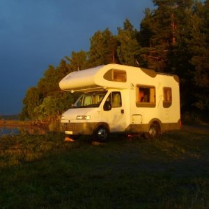Första Husbilen