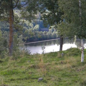 Niplandskapet I Ramsele Med Trolskt Soldis