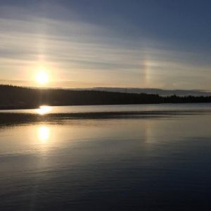 Solnedgång